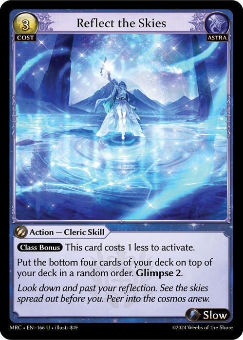 Reflect the Skies 166 (Mercurial Heart)  - Foil | Good Games Adelaide SA