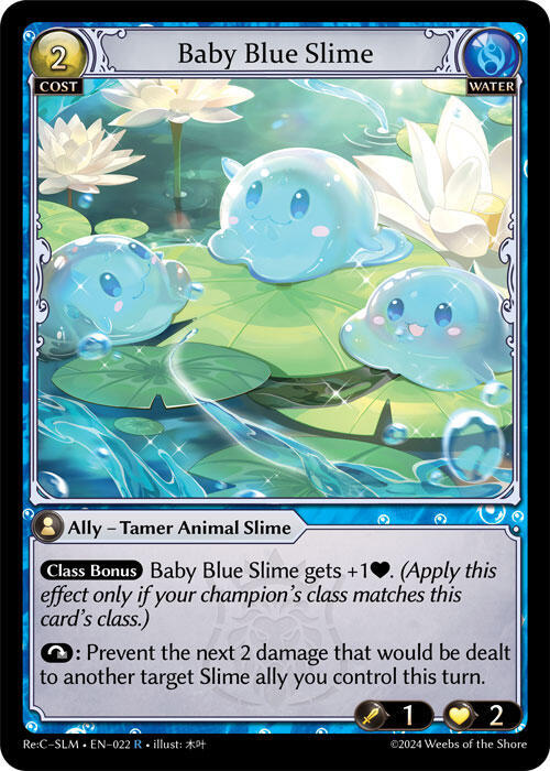 Baby Blue Slime 022 (Silvie Re:Collection, Slime Sovereign)  | Good Games Adelaide SA