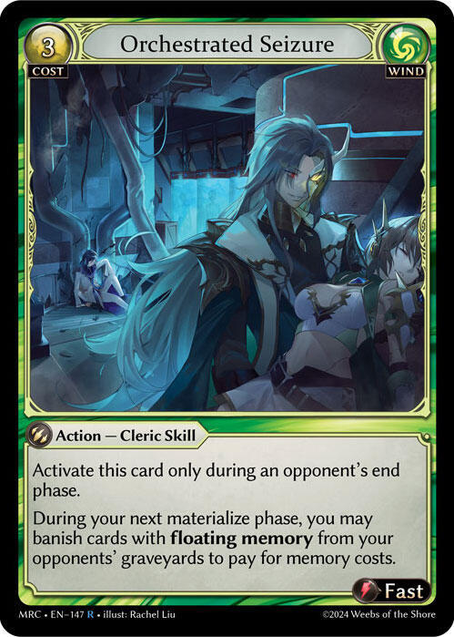 Orchestrated Seizure 147 (Mercurial Heart)  - Foil | Good Games Adelaide SA