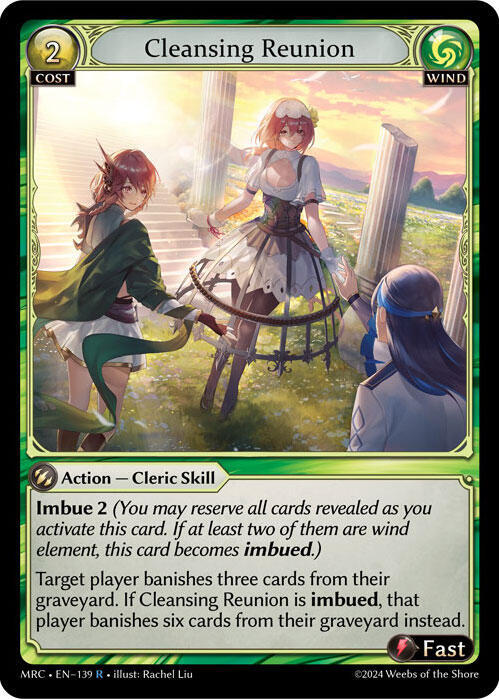 Cleansing Reunion 139 (Mercurial Heart)  - Foil | Good Games Adelaide SA