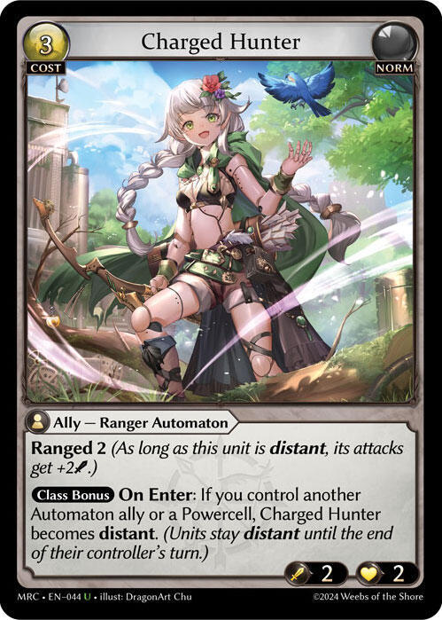 Charged Hunter 044 (Mercurial Heart)  - Foil | Good Games Adelaide SA