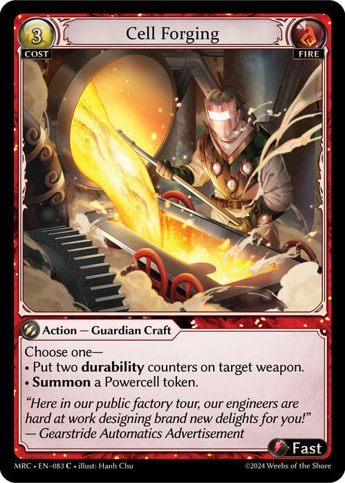 Cell Forging 083 (Mercurial Heart)  - Foil | Good Games Adelaide SA