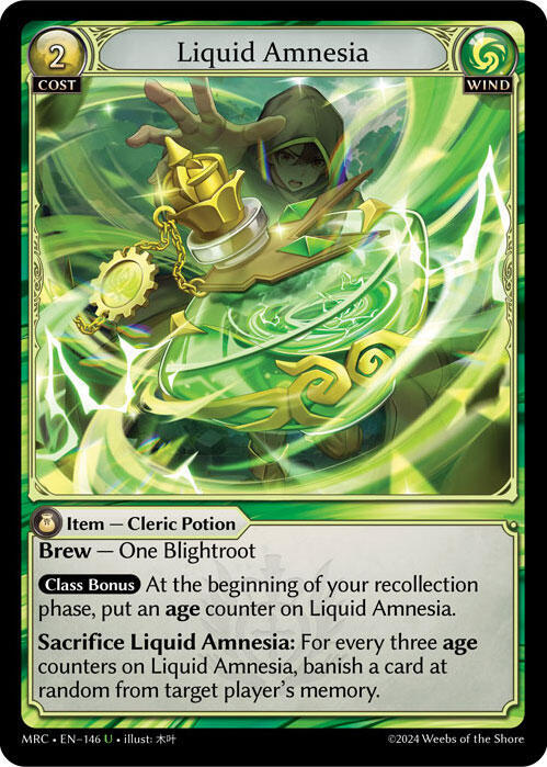Liquid Amnesia 146 (Mercurial Heart)  - Foil | Good Games Adelaide SA