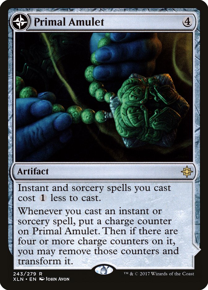 Primal Amulet // Primal Wellspring 243 (Ixalan)  | Good Games Adelaide SA