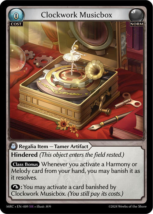 Clockwork Musicbox 009 (Mercurial Heart)  - Foil | Good Games Adelaide SA