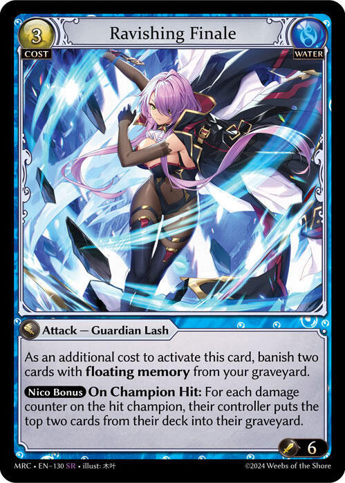 Ravishing Finale 130 (Mercurial Heart)  - Foil | Good Games Adelaide SA