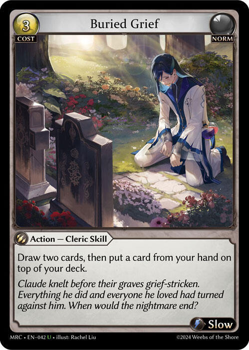 Buried Grief 042 (Mercurial Heart)  - Foil | Good Games Adelaide SA