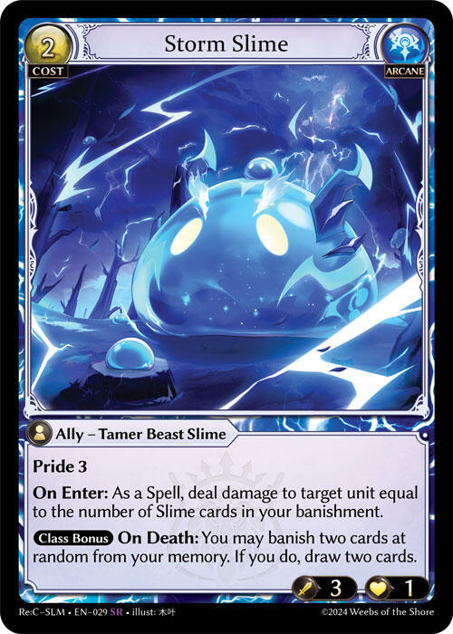 Storm Slime 029 (Silvie Re:Collection, Slime Sovereign)  | Good Games Adelaide SA