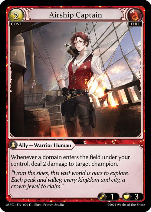 Airship Captain 079 (Mercurial Heart)  - Foil | Good Games Adelaide SA