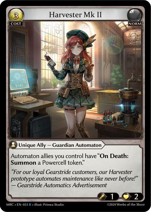 Harvester Mk II 053 (Mercurial Heart)  | Good Games Adelaide SA