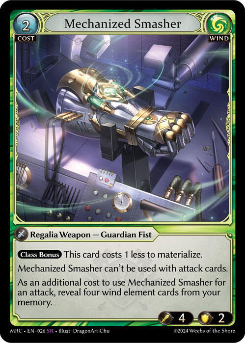 Mechanized Smasher 026 (Mercurial Heart)  | Good Games Adelaide SA