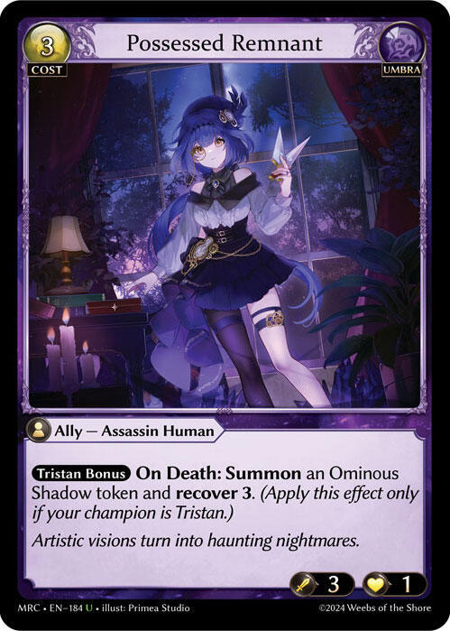 Possessed Remnant 184 (Mercurial Heart)  - Foil | Good Games Adelaide SA