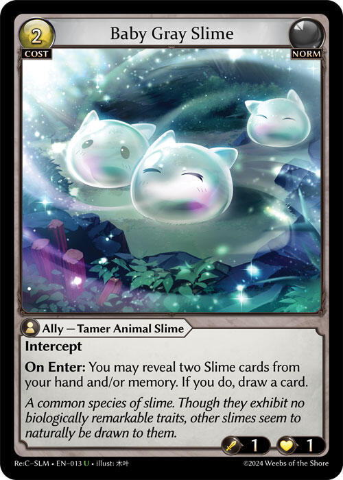 Baby Gray Slime 013 (Silvie Re:Collection, Slime Sovereign)  | Good Games Adelaide SA