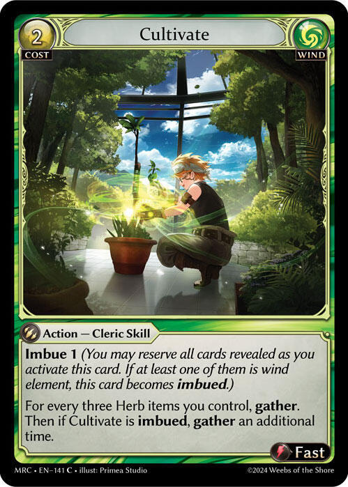 Cultivate 141 (Mercurial Heart)  - Foil | Good Games Adelaide SA