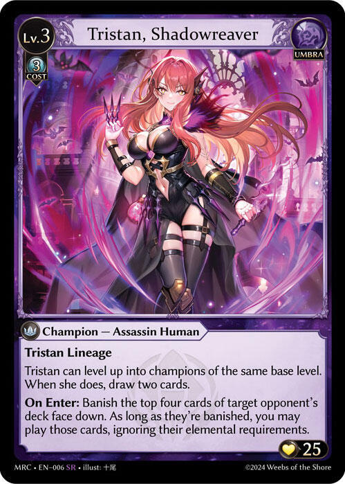 Tristan Shadowreaver 006 (Mercurial Heart)  - Foil | Good Games Adelaide SA