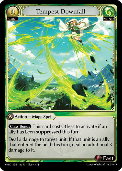 Tempest Downfall 153 (Mercurial Heart)  - Foil | Good Games Adelaide SA