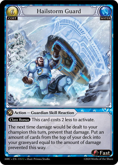 Hailstorm Guard 115 (Mercurial Heart)  | Good Games Adelaide SA