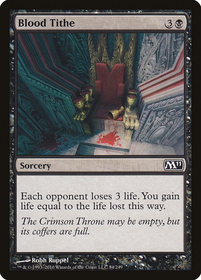 Blood Tithe 84 (Magic 2011 (M11))  - Foil | Good Games Adelaide SA