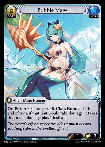 Bubble Mage 003 (Promotional Cards)  - Foil | Good Games Adelaide SA