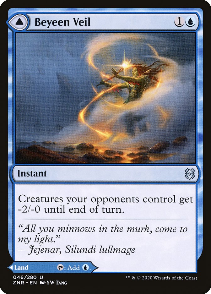 Beyeen Veil // Beyeen Coast 46 (Zendikar Rising)  | Good Games Adelaide SA