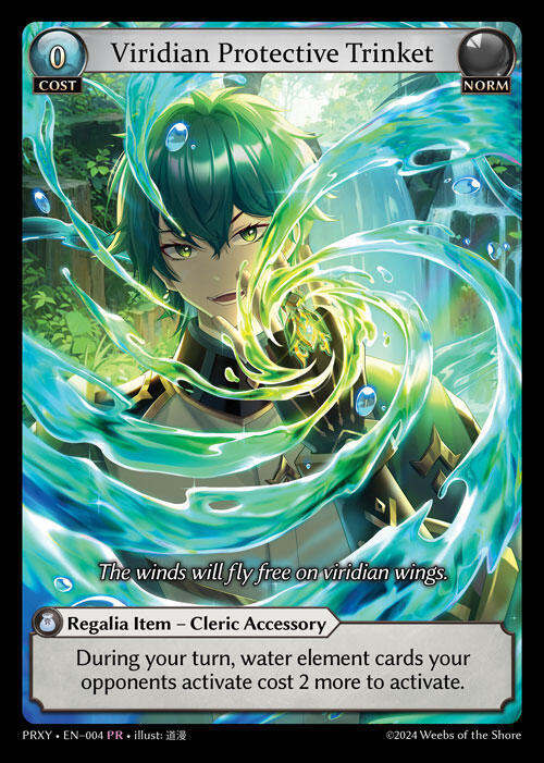 Viridian Protective Trinket 004 (Proxia's Vault)  | Good Games Adelaide SA