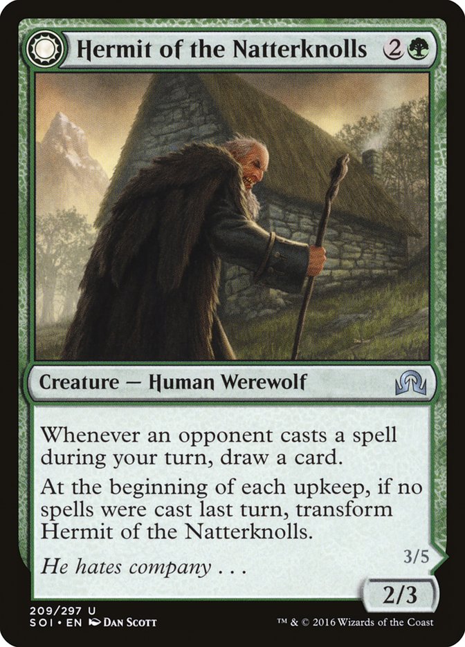 Hermit of the Natterknolls 209 (Shadows over Innistrad)  | Good Games Adelaide SA