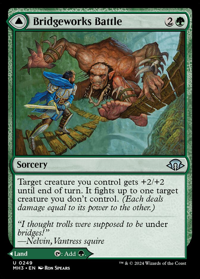 Bridgeworks Battle 249 (Modern Horizons 3)  - Foil | Good Games Adelaide SA