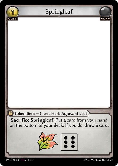 Springleaf 043 (Supporter Pack 2)  | Good Games Adelaide SA