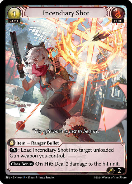 Incendiary Shot 014 (Supporter Pack 2)  | Good Games Adelaide SA
