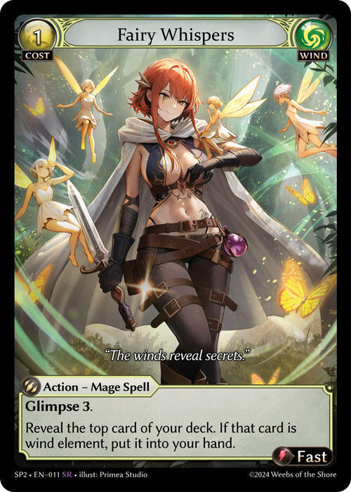 Fairy Whispers 011 (Supporter Pack 2)  - Foil | Good Games Adelaide SA