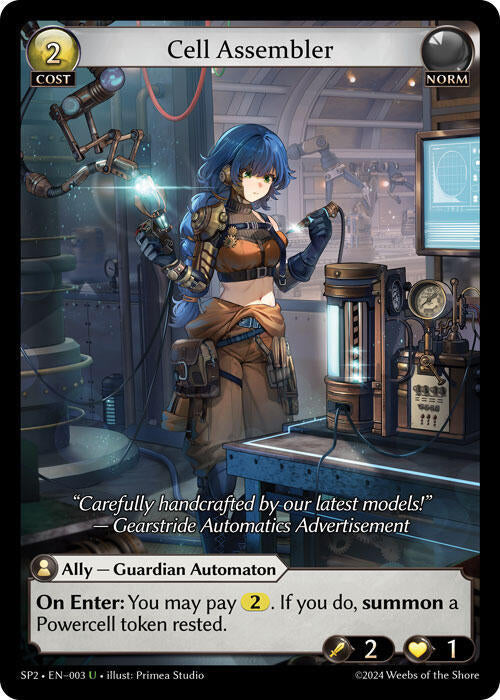 Cell Assembler 003 (Supporter Pack 2)  - Foil | Good Games Adelaide SA