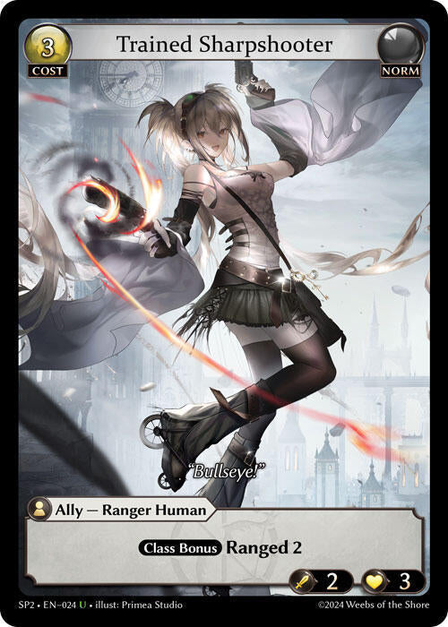 Trained Sharpshooter 024 (Supporter Pack 2)  - Foil | Good Games Adelaide SA