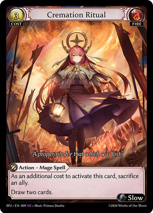Cremation Ritual 009 (Supporter Pack 2)  | Good Games Adelaide SA