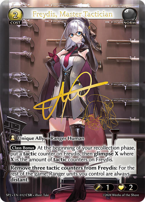 Freydis Master Tactician CSR 012 (Supporter Pack 2)  - Foil | Good Games Adelaide SA
