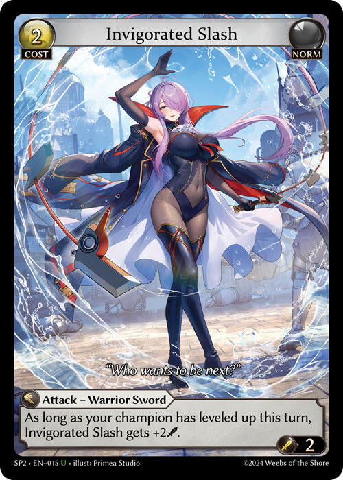 Invigorated Slash 015 (Supporter Pack 2)  - Foil | Good Games Adelaide SA