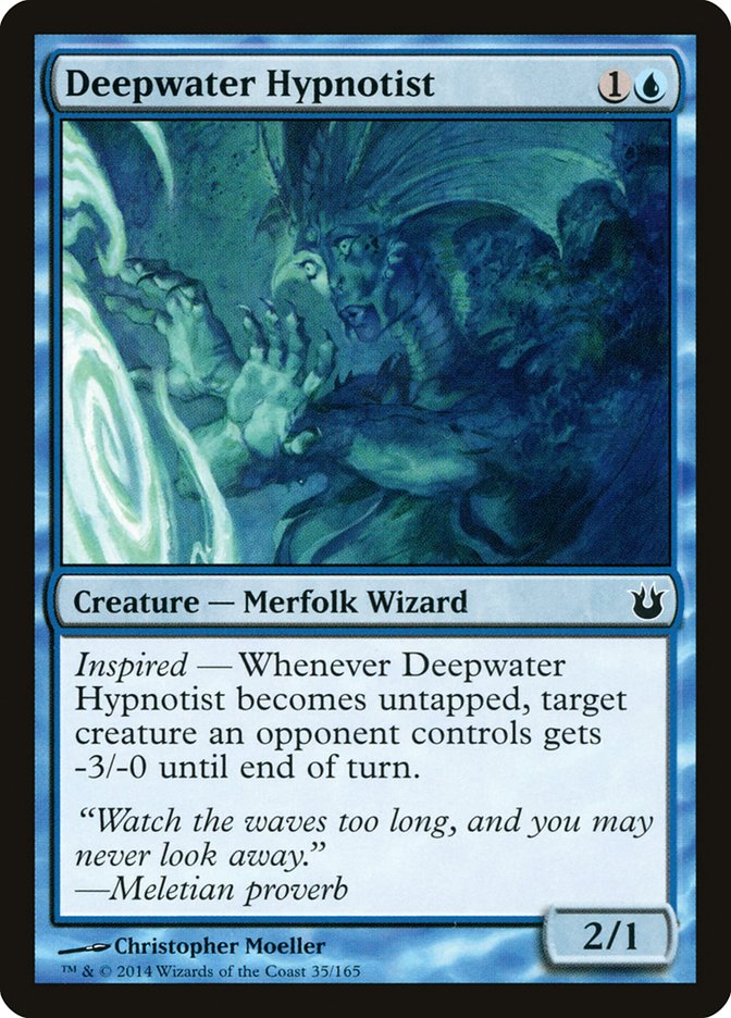 Deepwater Hypnotist 35 (Born of the Gods)  - Foil | Good Games Adelaide SA