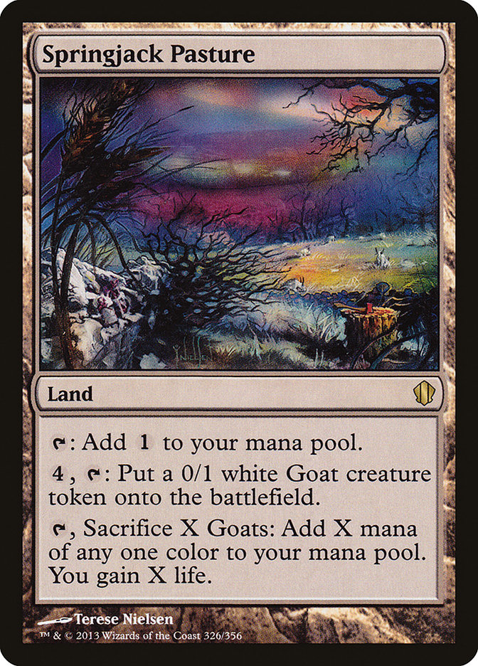 Springjack Pasture 326 (Commander 2013)  | Good Games Adelaide SA