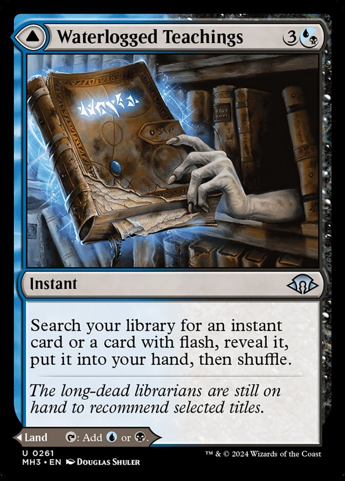 Waterlogged Teachings 261 (Modern Horizons 3)  - Foil | Good Games Adelaide SA