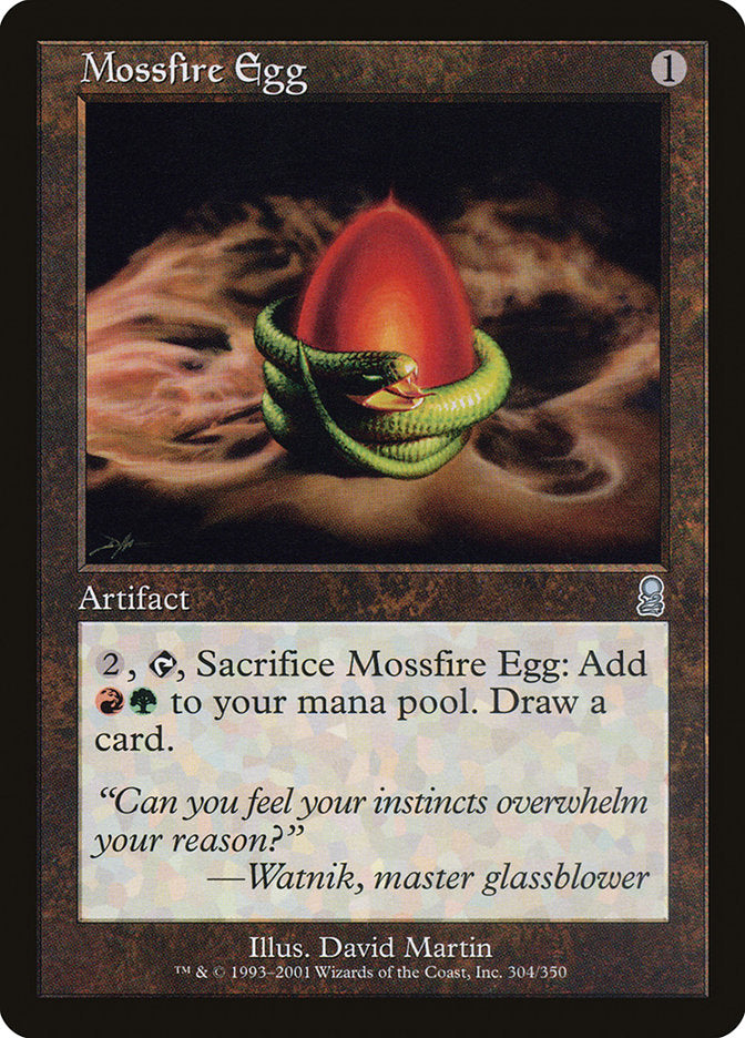Mossfire Egg 304 (Odyssey)  | Good Games Adelaide SA