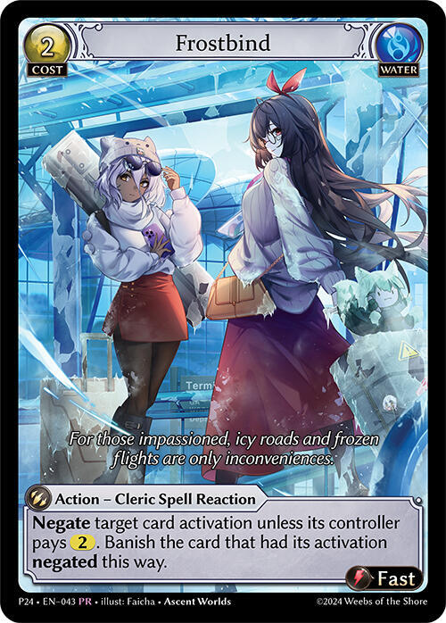Frostbind 043 (Promotional Cards)  | Good Games Adelaide SA