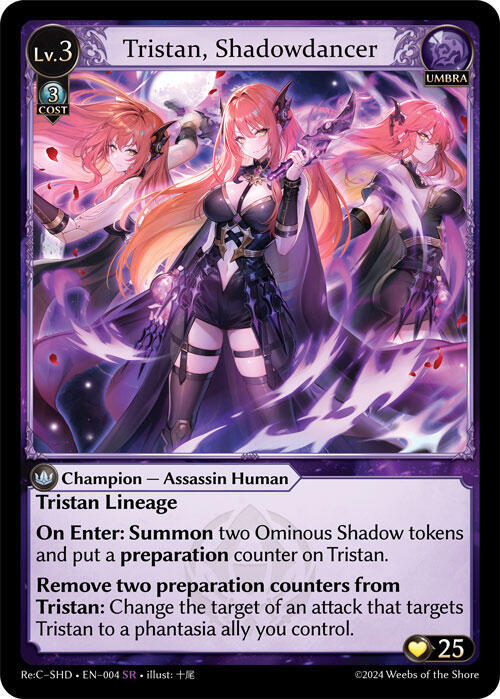 Tristan Shadowdancer 004 (Tristan Re:Collection, Shadowdancer)  | Good Games Adelaide SA