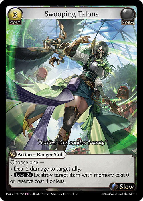 Swooping Talons 050 (Promotional Cards)  - Foil | Good Games Adelaide SA