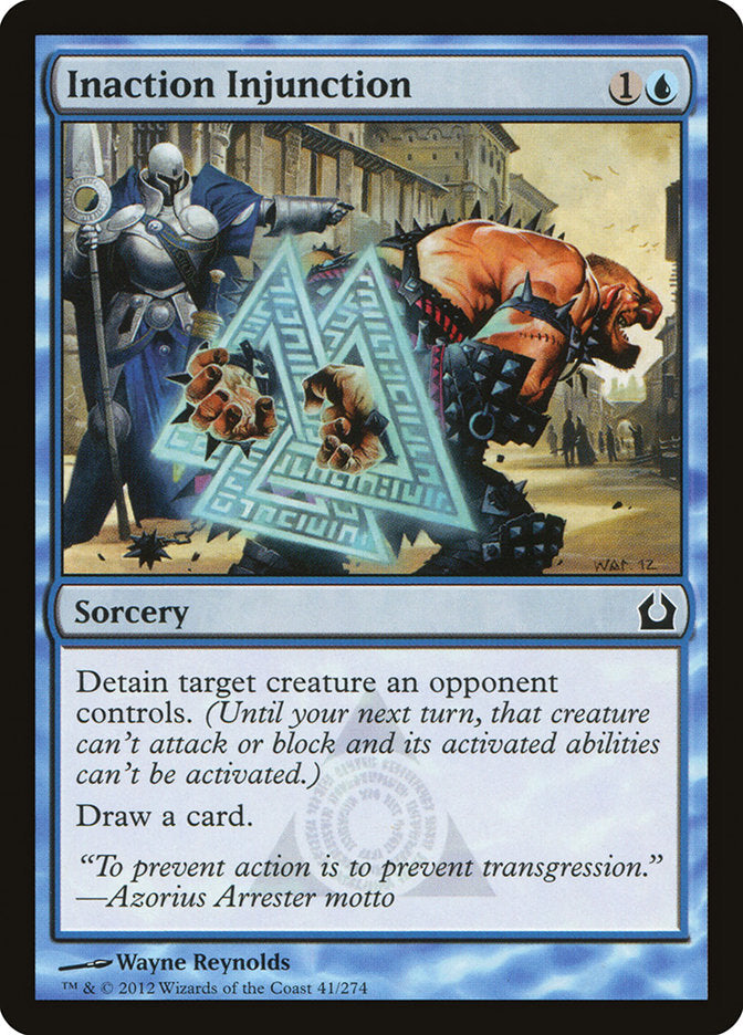 Inaction Injunction 41 (Return to Ravnica)  | Good Games Adelaide SA