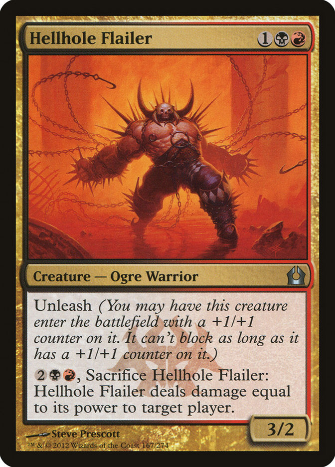 Hellhole Flailer 167 (Return to Ravnica)  - Foil | Good Games Adelaide SA