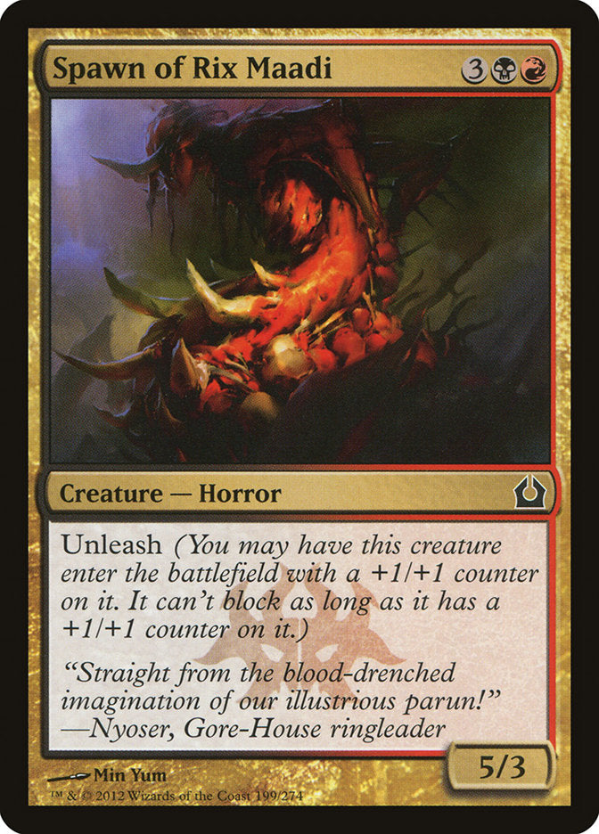 Spawn of Rix Maadi 199 (Return to Ravnica)  - Foil | Good Games Adelaide SA