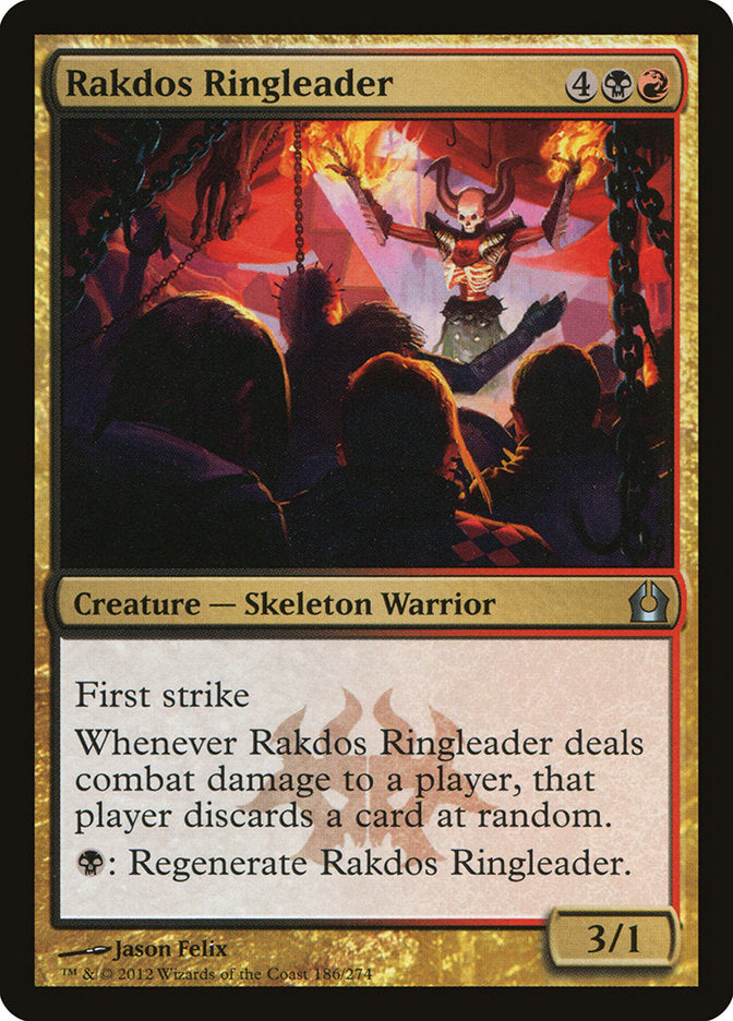 Rakdos Ringleader 186 (Return to Ravnica)  - Foil | Good Games Adelaide SA