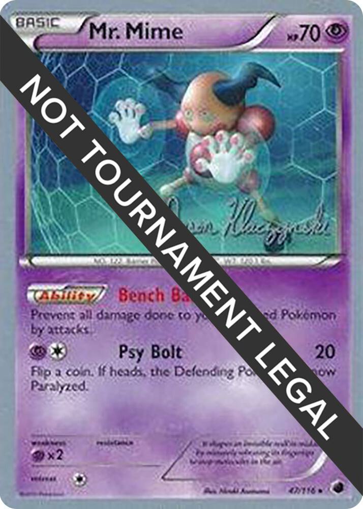 Mr. Mime 2013 Jason Klaczynski 47/116 (World Championship Decks)  | Good Games Adelaide SA
