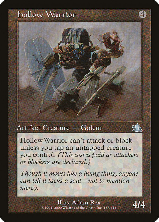 Hollow Warrior 138 (Prophecy)  - Foil | Good Games Adelaide SA