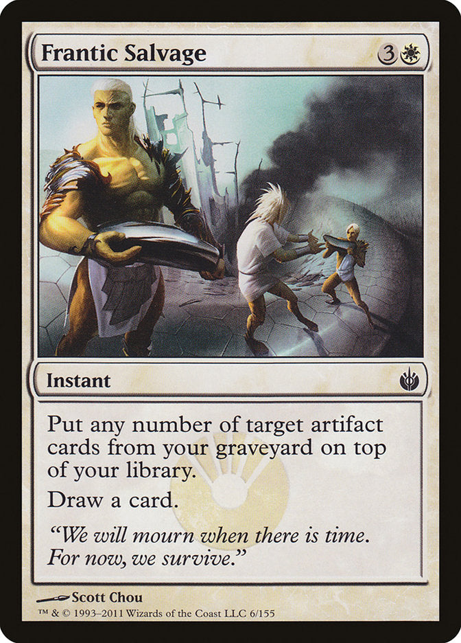 Frantic Salvage 6 (Mirrodin Besieged)  | Good Games Adelaide SA