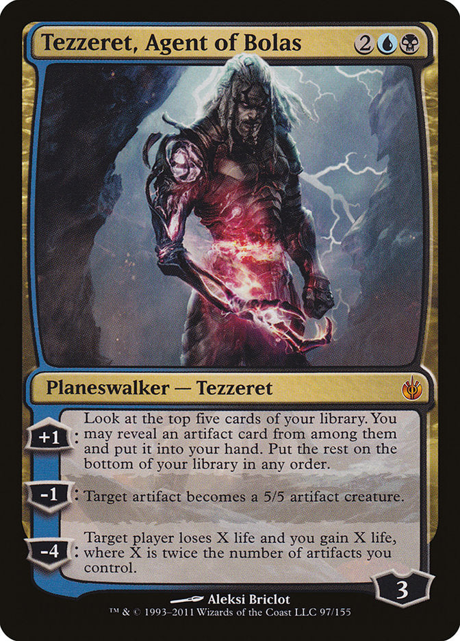 Tezzeret, Agent of Bolas 97 (Mirrodin Besieged)  | Good Games Adelaide SA